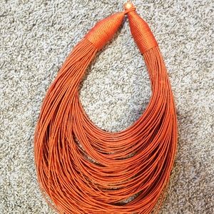 Orange Necklace